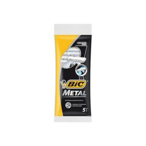 Bic Metal Ξυραφάκια Μιας Χρήσης Με 1 Λεπίδα 5 τμχ.