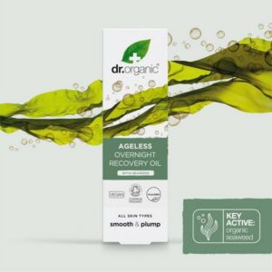 Dr.Organic Seaweed Ageless Overnight Recovery Oil Επανορθωτικό Έλαιο Περιποίησης Προσώπου Με Φύκι 30ml