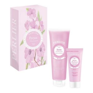 Perlier Fresia Set Shower Gel 250ml & Hand Cream 100ml