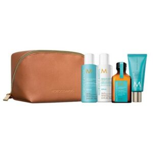 Moroccanoil Travel Kit Repair Set (Shampoo 70ml, Conditioner 70ml, Treatment Light 25ml, Hand Cream 40ml, Νεσεσέρ)