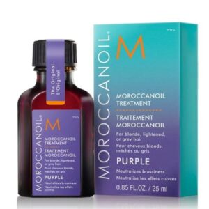 Moroccanoil Oil Treatment Purple Λάδι Μαλλιών Για Ξανθά Μαλλιά 25ml