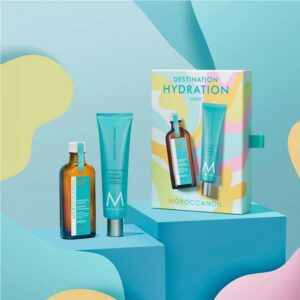 Moroccanoil Summer Destination Light Set Oil Treatment Light 100ml & Hand Cream 100ml