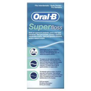 Oral-B Super Floss Οδοντικό Νήμα 50m