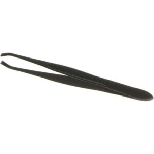 Ro Accessories Τσιμπιδάκι Φρυδιών Mε Ίσια Μύτη Μαύρο TS228A