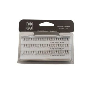 Ro Accessories Βλεφαρίδες Τουφάκια σε 3 Μήκη EY200 60 τμχ.