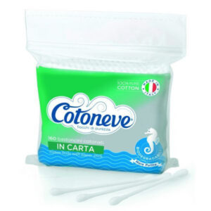 Cotoneve No1616 160pcs Cotton Buds With Paper Stick