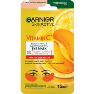 Garnier SkinActive Vitamin C Brightening & Glow Boosting Eye Mask 5gr