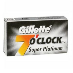 Gillette 7 o’ Clock –Super Platinum Double Edge Blades 5 τμχ.