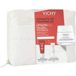 Vichy Promo με Liftactiv H.A Αντιρυτιδική-Συσφικτική Κρέμα Προσώπου Ημέρας 50ml & Δώρο Liftactiv Specialist B3 Serum 5ml Capital Soleil UV-Age Daily SPF50+ Αντηλιακό Προσώπου 3ml & Νεσεσέρ