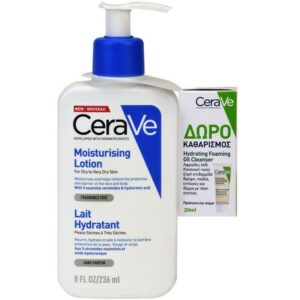 <h3 class="woocommerce-loop-product__title clr-compatible-product-title">Cerave Promo Moisturizing Lotion Ενυδατικό Γαλάκτωμα Για Ξηρό Πολύ Ξηρό Δέρμα 236ml & ΔΩΡΟ Foaming Cleanser Gel Καθαρισμού 20ml</h3> <span class="clr-size-suffix"></span>