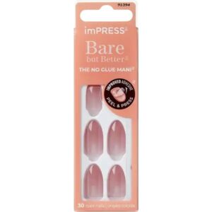 Kiss Impress Bare But Better Color Nails Serenity 30 τμχ.