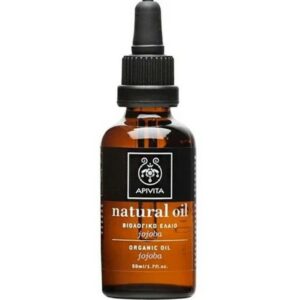 Apivita Natural Oil Jojoba Βιολογικό Έλαιο Jojoba Για Ενυδάτωση Της Επιδερμίδας 50ml