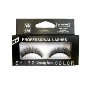 Ro Accessories Βλεφαρίδες Με Κόλλα 3D Volume EY132