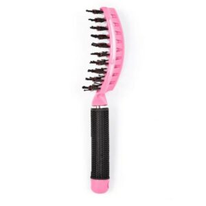 Niobe Βούρτσα Μαλλιών Πλαστική Happy Hair Brush Pink Νο Β-1041