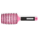 Niobe Βούρτσα Μαλλιών Πλαστική Happy Hair Brush Pink Νο Β-1041