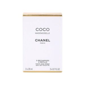Chanel Coco Mademoiselle Twist&Spray Eau De Toilette 60(3×20)ml Refill