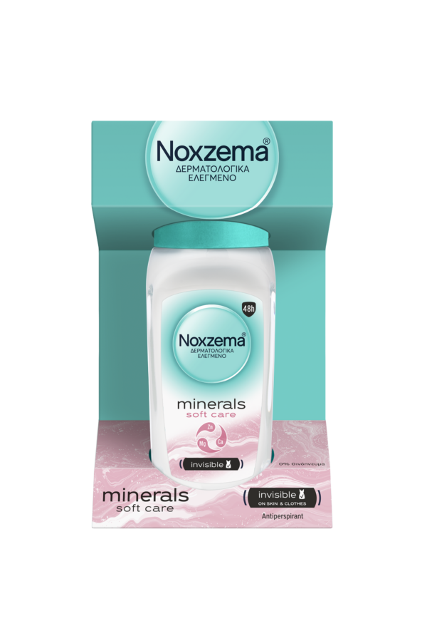 Noxzema Minerals Soft Care Αποσμητικό 48h Roll-On 50ml