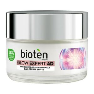 Bioten Glow Expert 4D Anti-Dark Spot & Antiwrinkle SPF15 Day Cream Κατά Των Πανάδων & Των Ρυτίδων 50ml
