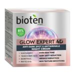 Bioten Glow Expert 4D Anti-Dark Spot & Antiwrinkle Night Cream Κατά Των Πανάδων & Των Ρυτίδων 50ml