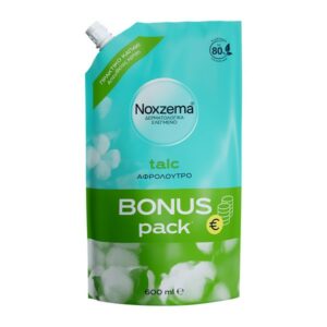 Noxzema Talc Bath Bonus Pack Refill 600ml