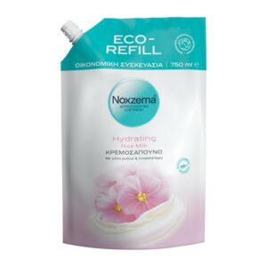 Noxzema Hydrating Rice Milk Refill Κρεμοσάπουνο Ανταλλακτικό 750ml