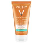 Vichy Capital Soleil SPF50+ Velvety Protective Cream Αντηλιακό Προσώπου Για Βελούδινη Επιδερμίδα 50ml