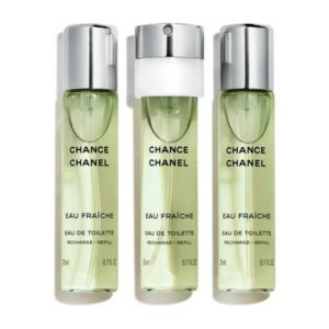 Chanel Chance Eau Fraiche Twist&Spray Refil Set Eau De Toilette 3x20ml