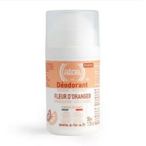 Osma ATOA Orange Refillable Deodorant Roll-On 50ml