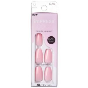 Kiss Impress Color Nail Pink Dream