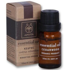 Apivita Essential Oil Cedarwood Αιθέριο Έλαιο Κέδρου 10ml