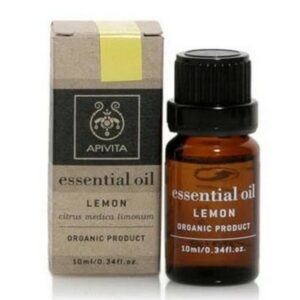 Apivita Essential Oil Lemon Αιθέριο Έλαιο Λεμονιού 10ml