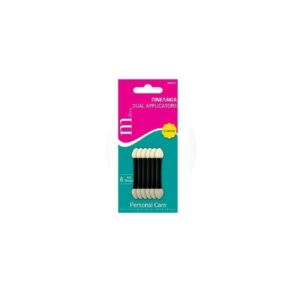 Milva Small Dual Applicators Πινελάκια Μακιγιάζ 6 τμχ