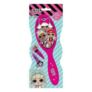 LOL Surprise Beauty Set Παιδική Βούρτσα & Clips