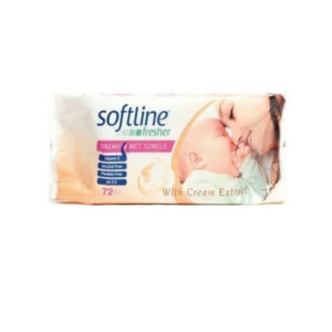 Softline Fresher Μωρομάντηλα Premium Xωρίς Οινόπνευμα & Parabens 72τμχ