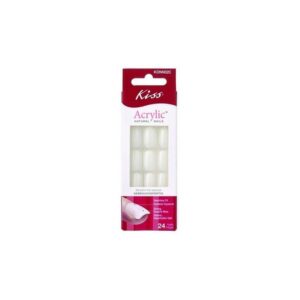 Kiss Acrylic Natural Nails Ultra Natural 24τμχ
