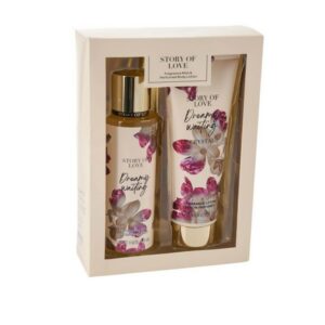 Story Of Love Set Dreamy Waiting Crystal Body Mist 250ml & Body Lotion 236ml