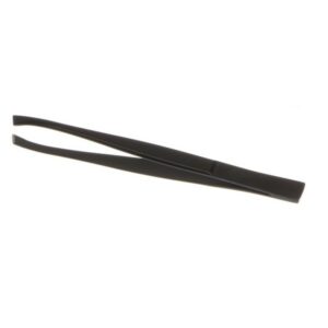 Ro Accessories Τσιμπιδάκι Φρυδιών Λοξό Μαύρο Ματ TS224
