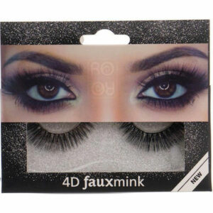 Ro-Ro Accessories Fauxmink Βλεφαρίδες Με Κόλλα EY204