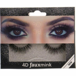 Ro-Ro Accessories 4D Fauxmink Βλεφαρίδες Με Κόλλα EY210