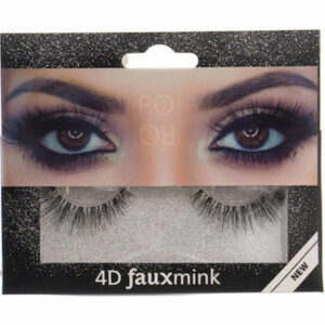 Ro-Ro Accessories 4D Fauxmink Βλεφαρίδες Με Κόλλα EY213