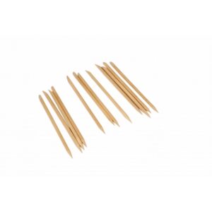 Ro-Ro Accessories Ξύλινο Σπρωχτηράκι Για Πετσάκια Σετ 12 Τμχ