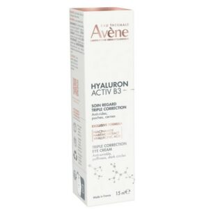 Avene Hyaluron Activ B3 Triple Correction Eye Cream Αντιγηραντική & Συσφικτική Κρέμα Ματιών 15ml