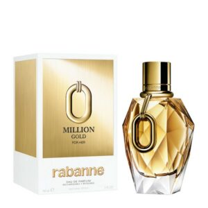 Rabanne 1 Million Gold For Her Eau De Parfum 90ml Refillable