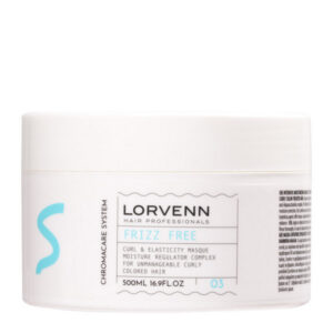Lorvenn Frizz Free Curl Style & Elasticity Masque Μάσκα Μαλλιών Για Ατίθασα Σγουρά Μαλλιά 500ml