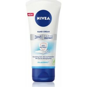 Nivea Hand Cream 3in1 Care & Protect Κρέμα Χεριών Mε Ήπια Αντισηπτική Δράση 75ml