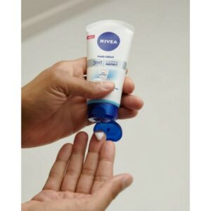 Nivea Hand Cream 3in1 Care & Protect Κρέμα Χεριών Mε Ήπια Αντισηπτική Δράση 75ml