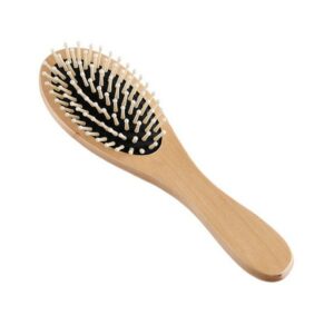 Niobe Professional Βούρτσα Μαλλιών Οικολογική Ξύλινη Οβάλ Νο.010 220mm