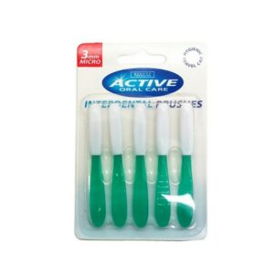 Active Μεσοδόντια Βουρτσάκια Πράσινα 0,3mm 5τμχ