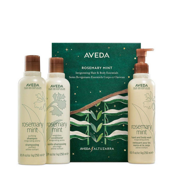 Aveda Rosemary Mint Invigorating Hair & Body Essentials Gift Set