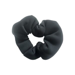 Ro-Ro Accessories Σούρα Neoprene Scrunchy Μαλλιών Μαύρη